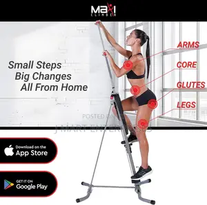 Maxiclimber Vertical Exercise Machine Cardio Strength Training
