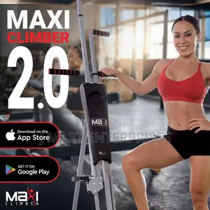 Maxiclimber Vertical Exercise Machine Cardio Strength Training