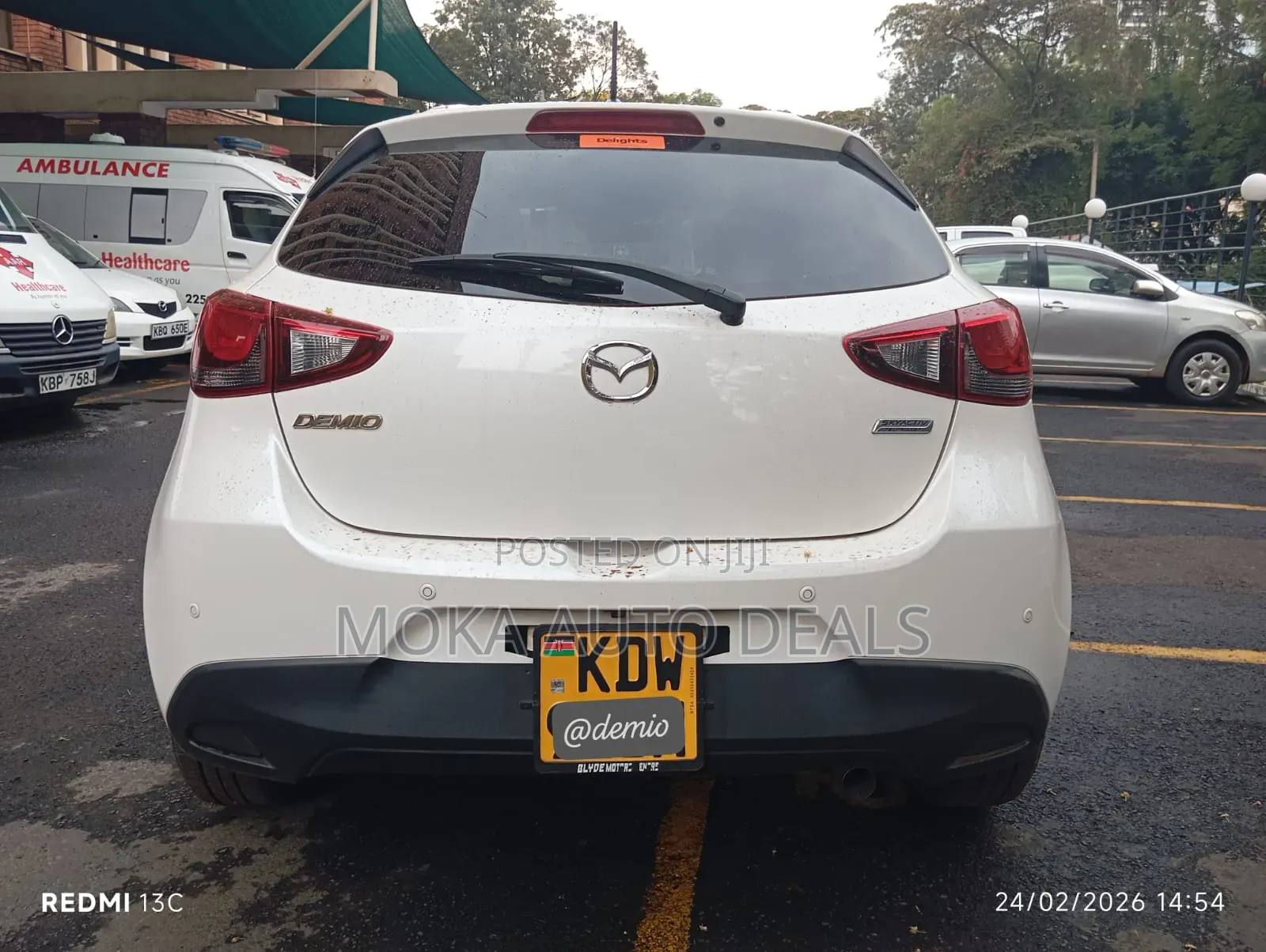 Mazda Demio 2019 White