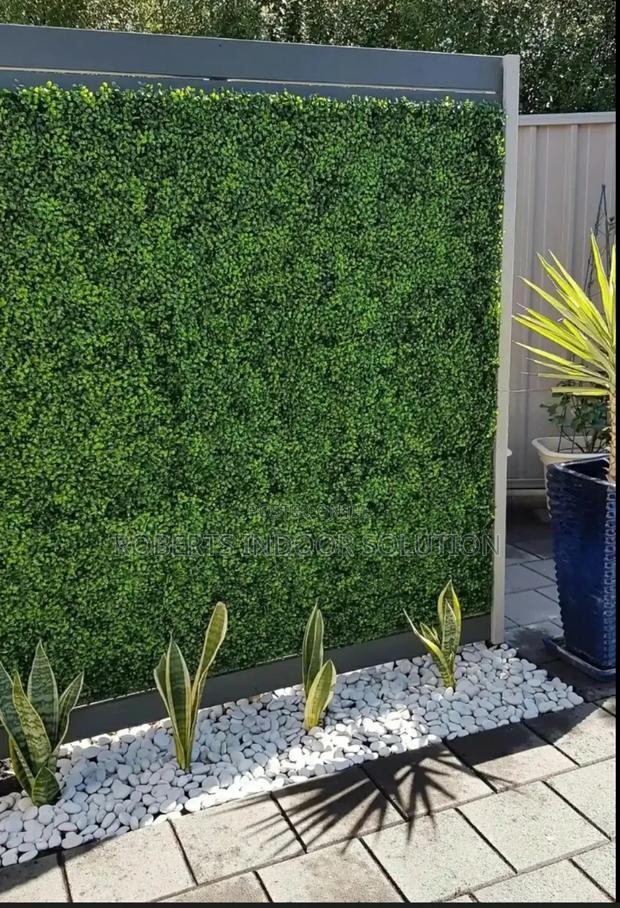 Artificial Mixed Boxwood Panel - main view