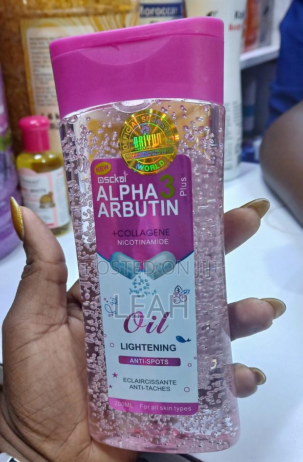 Alpha Arbutin Oil With Collagen Nicotinamide