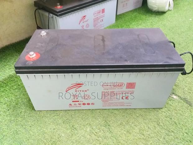 Ritar 200ah Solar Battery