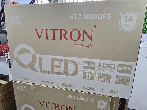 Vitron 50 Inch Qled Full Hd 5088qfs Smart Android Tv