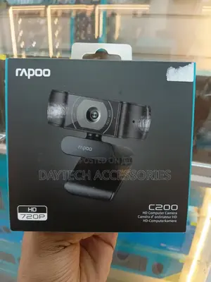 Rapoo C200 | 720p Hd Webcam | Super Wide Angle With Microphone