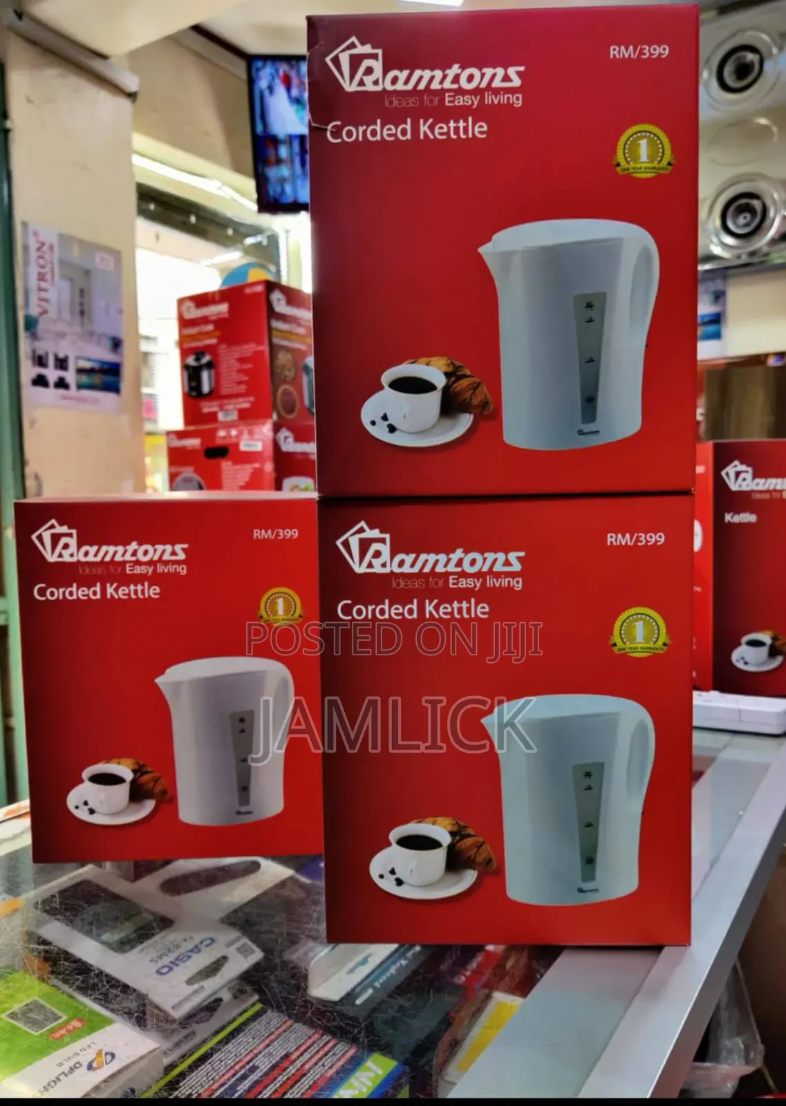 Ramtons Corded Electric Kettle - Mt