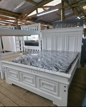 Hardwood Bed 5by6 Heavy Bed Bed *()