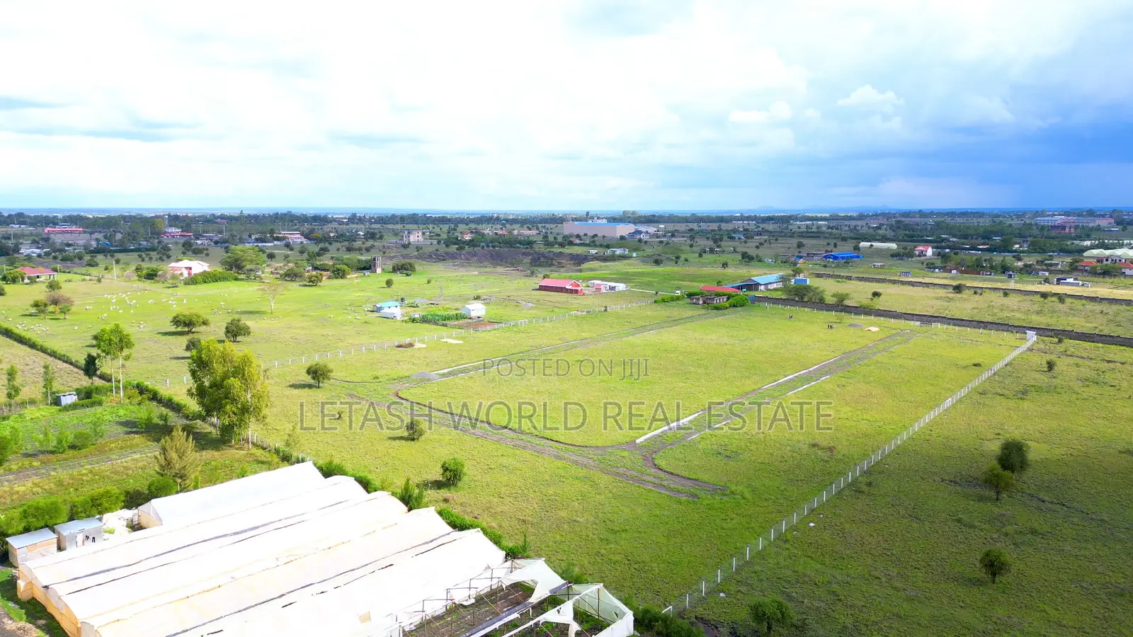50 by 100 Plots in Kitengela, Near Kag University, 500 MTRS From Road