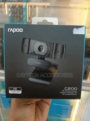 Rapoo C200 720p Hd Webcam - Black