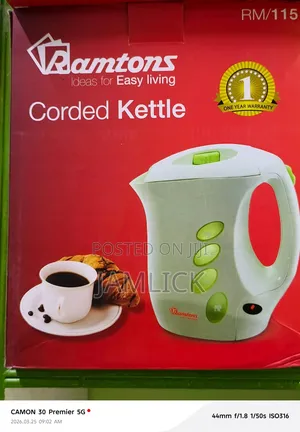 Rm115 Corded Electric Kettle - Mt