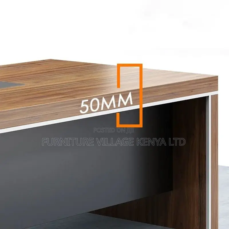 Office Desk; Modern 1.8 Meter L-Shaped Executive Office Desk