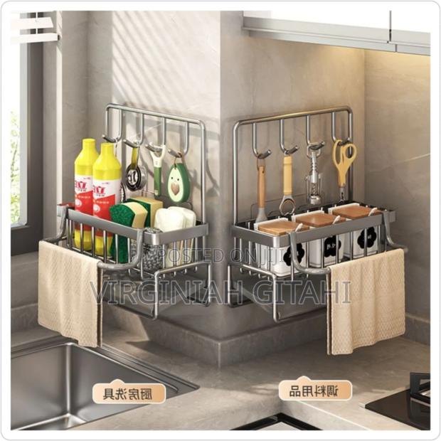 *Wall-Mounted Sink Tidy