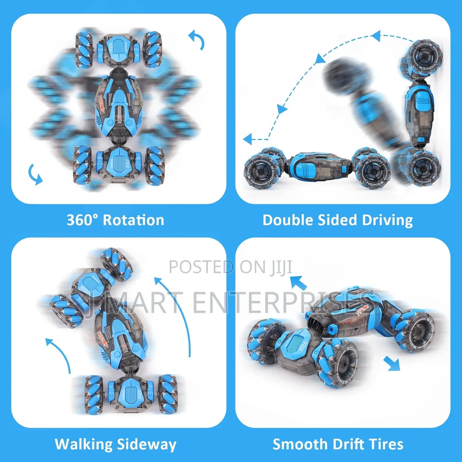 Gesture Sensing Rc Stunt Car for Boys, Remote Control Toys for Kids