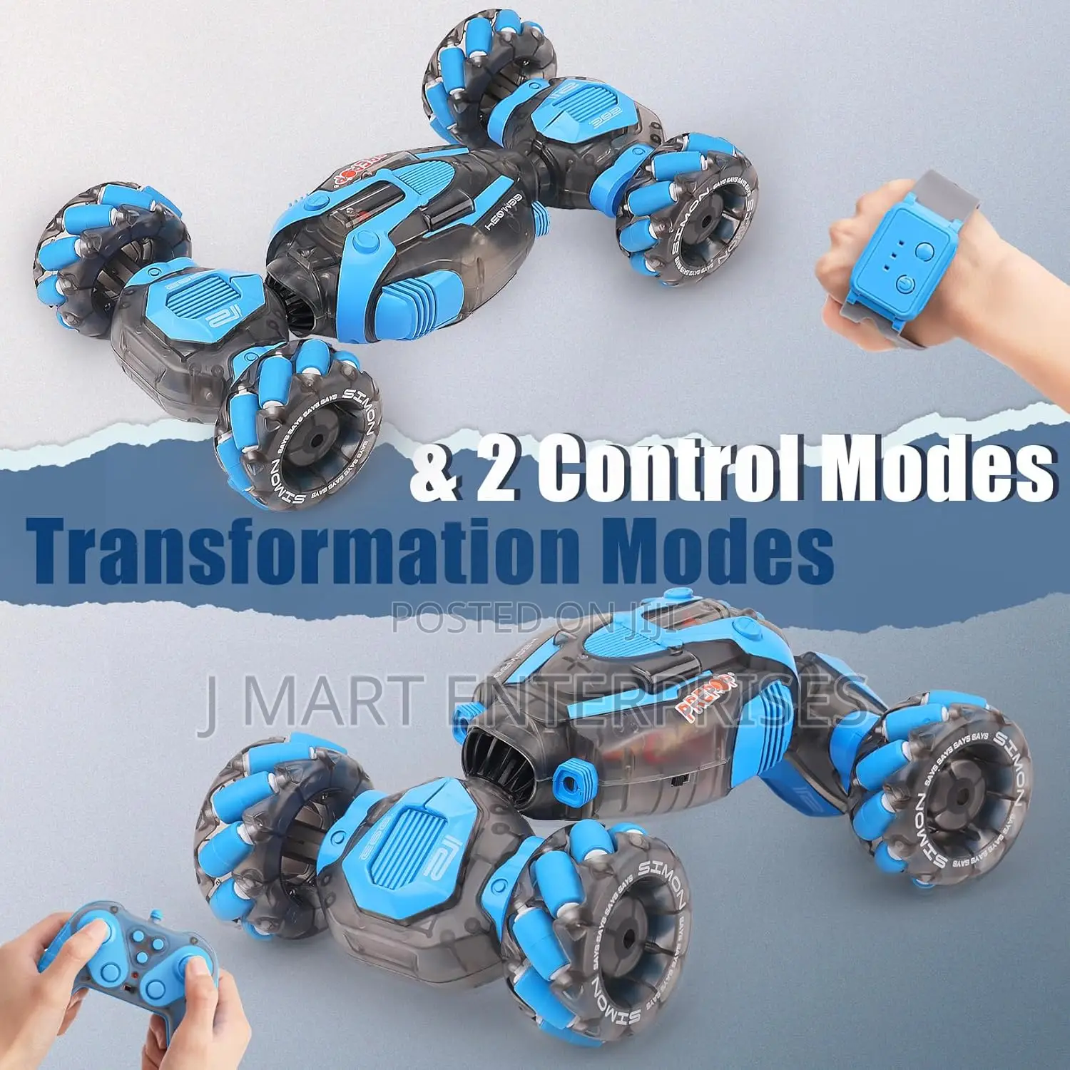 Gesture Sensing Rc Stunt Car for Boys, Remote Control Toys for Kids