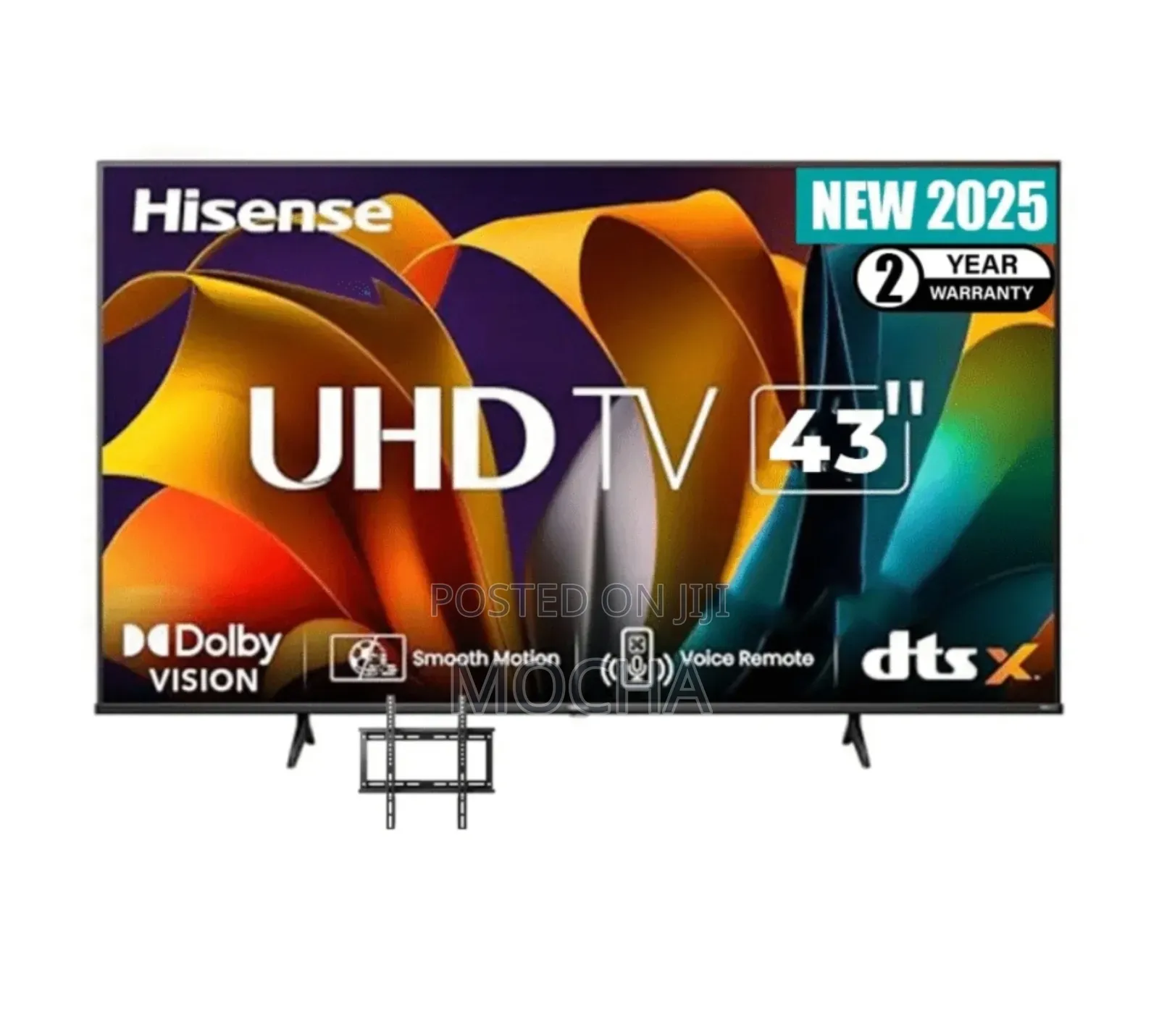Hisense 43′′ Inch Uhd Frameless Smart Tv 43a6nken