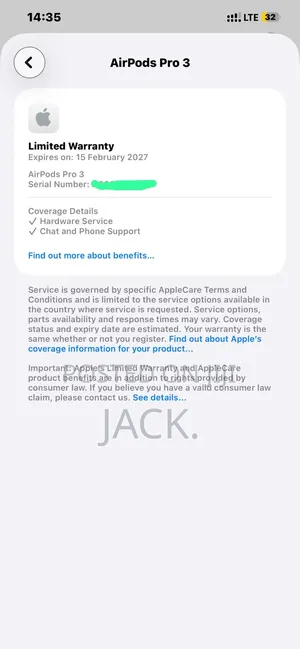 Airpods 3 Just Like New Active Warranty