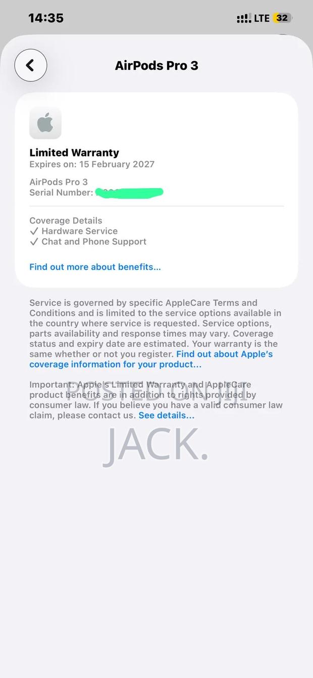 Airpods 3 Just Like New Active Warranty - thumbnail 3