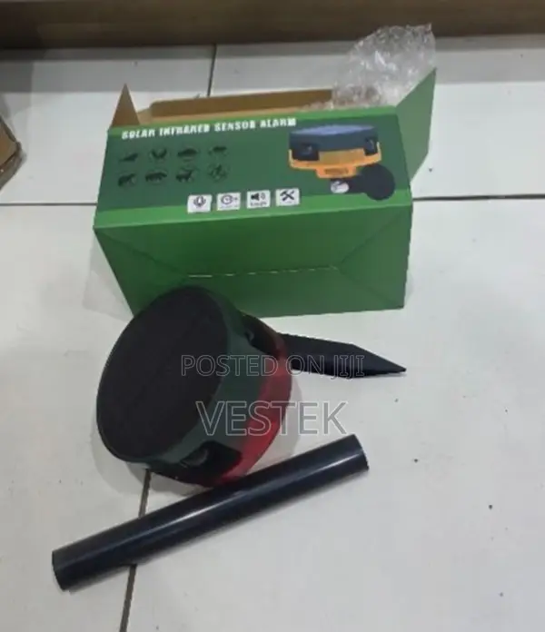 Wireless Solar Rf Remote Alarm Siren Solar Animal Repeller