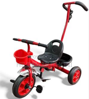 Kids Tricycle With Push Handle - thumbnail 2