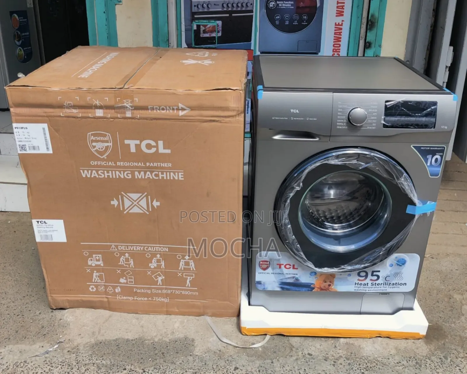 TCL 10/6kg Wash Dry C2110wdg Washing Machine