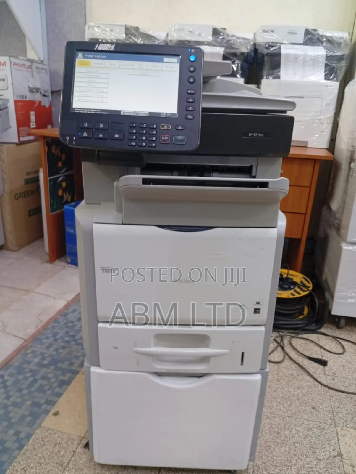 Fast, Efficient Low Operating Cost Ricoh Sp 5210 Mono Laser Mfp.