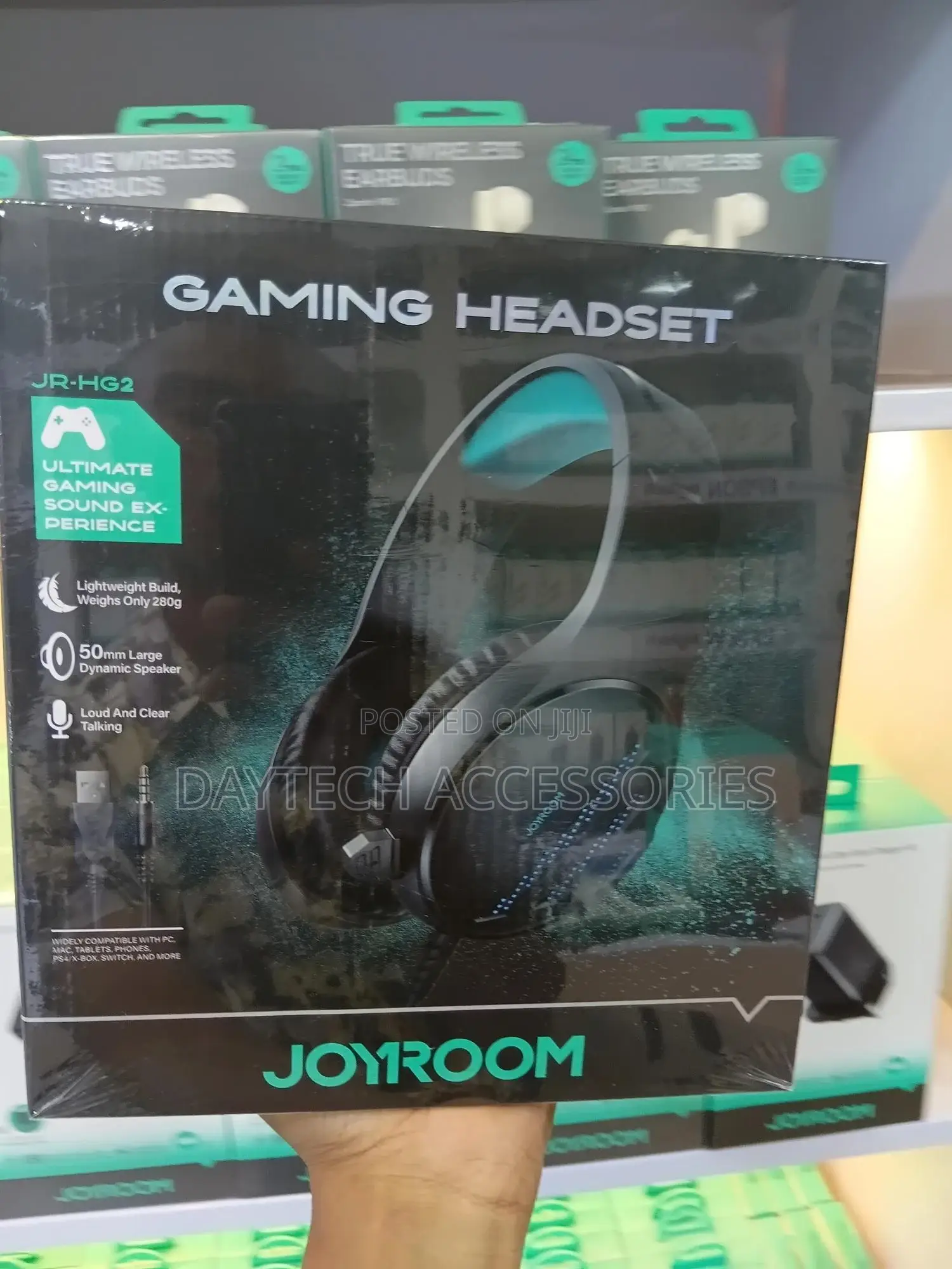 Joyroom Jr‐Hg2 Gaming Headset With Microphone 50 Mm Drivers.