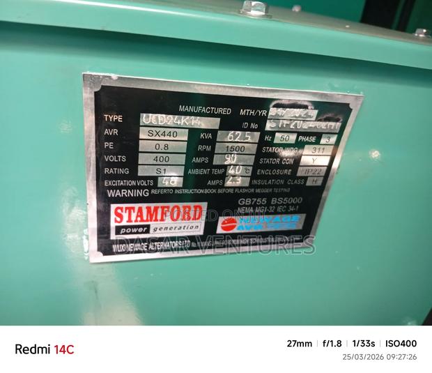 Generator Cummins 62.5kva- Super Silent - thumbnail 6