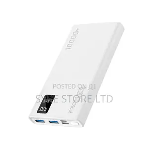 10000mah Dual Usb Fast Charging Power Bank – Promate Bolt-10pro
