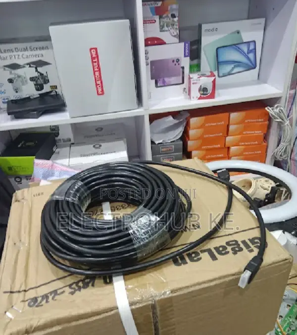 Black New 20m Hdmi 1080p Cable HDTV 20 Meter