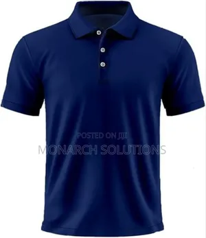 Navy Blue Slim Fit Polo Tshirts
