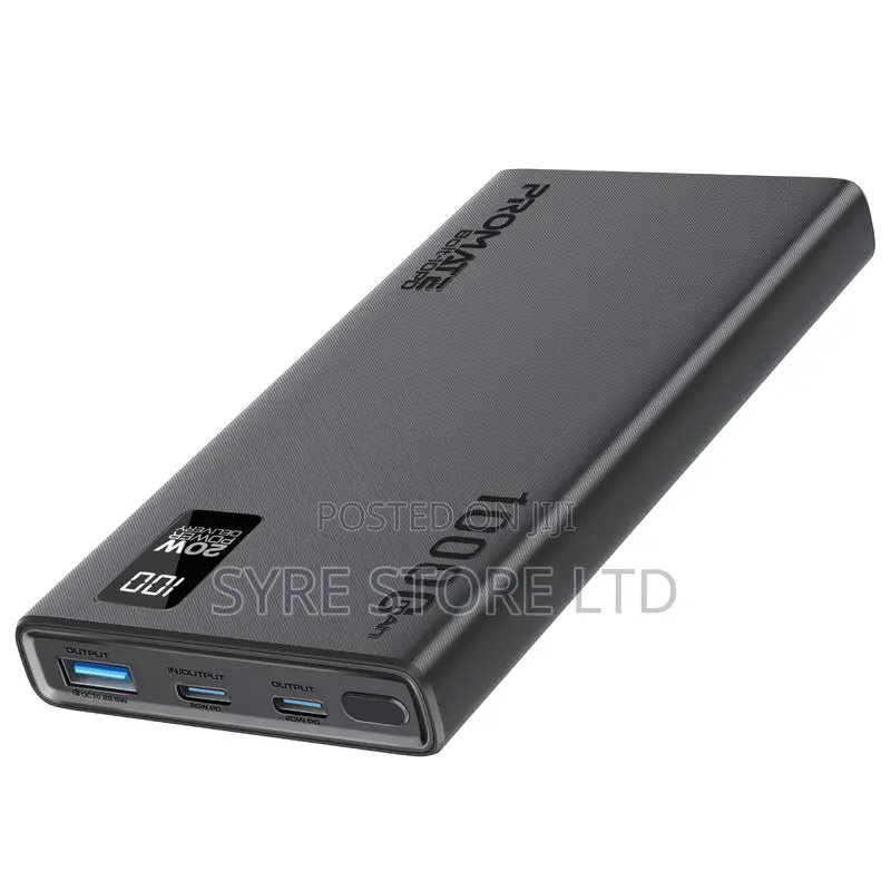 10000mah Fast Charging Power Bank 22.5w LCD – Promate Bolt-10pd