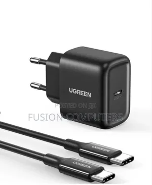 Ugreen Cd250 Usb-C 25w Pd Charger With 2m Usb-C to Usb-C Ug-50577