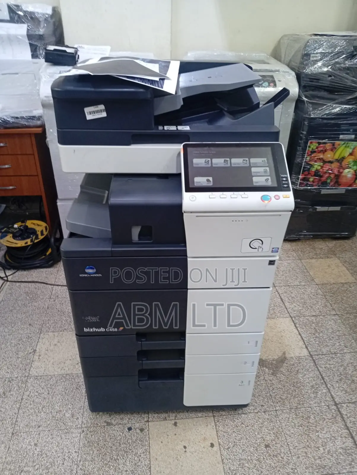 Bizhub C458 Color Laser MFP for Fast and Clear Prints