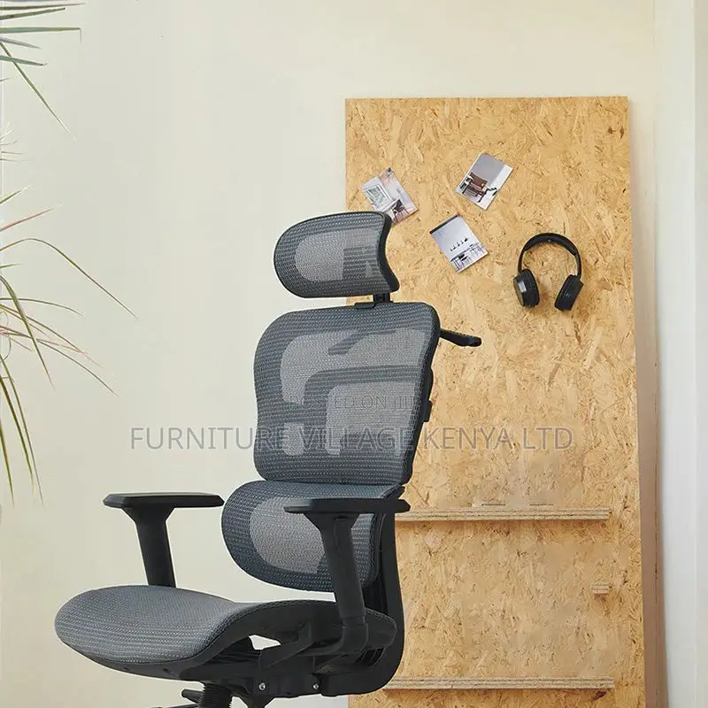 Office Chair ; High-Back Adjustable Orthopedic Office Chair