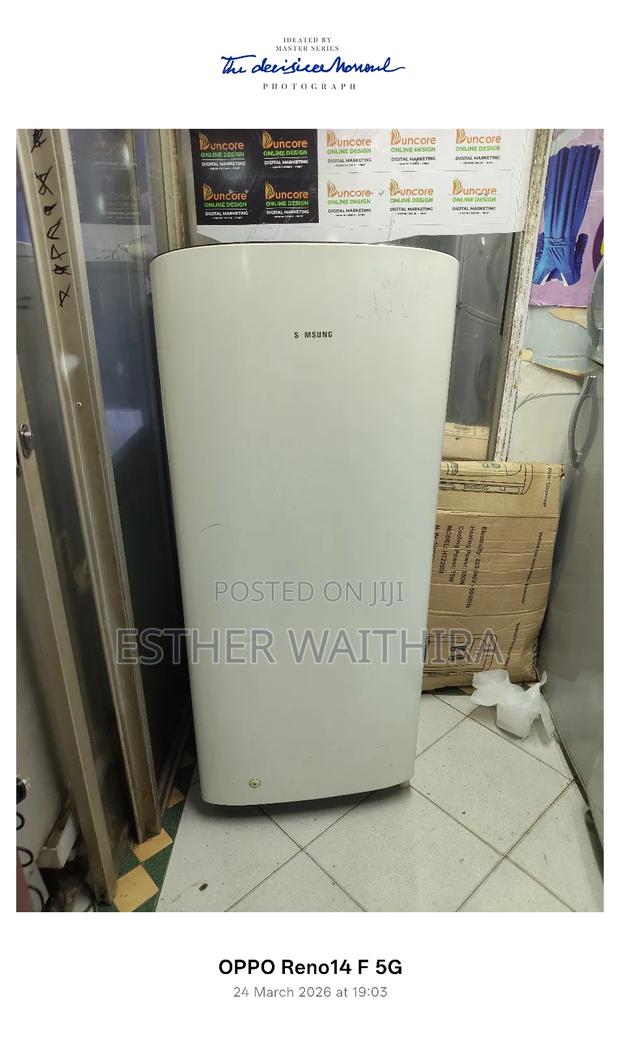 Super Clean White Sumsung One Doors Fridge - thumbnail 4