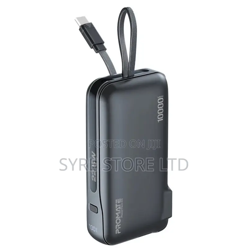 10000mah Power Bank With Ac Plug Usb-C – Promate Powerpack 10c