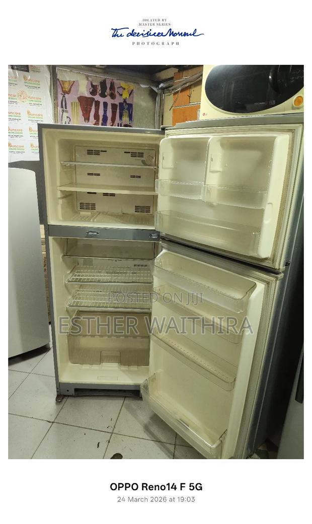 Silver Like Sanyo Double Doors Fridge - thumbnail 3
