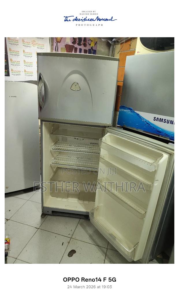 Silver Like Sanyo Double Doors Fridge - thumbnail 4