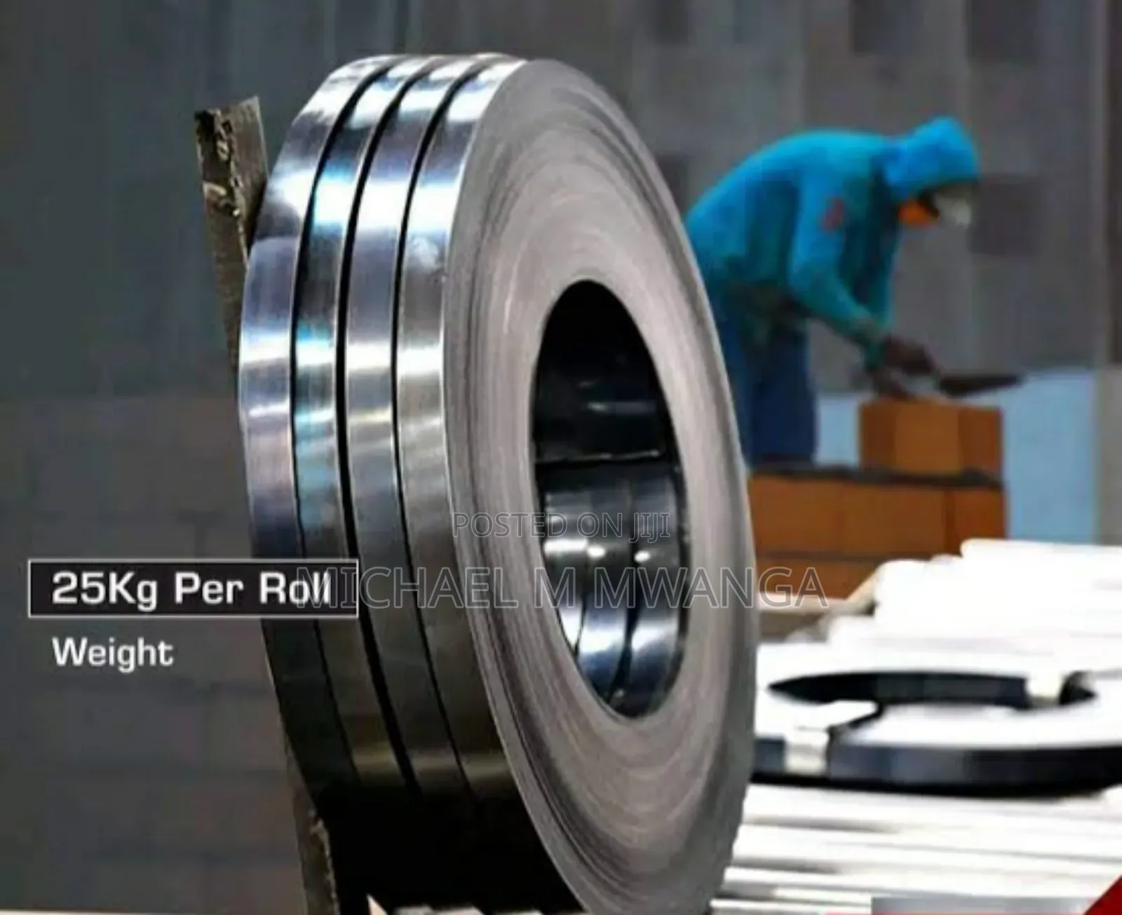 Load Bearing Hoop Iron/Wall Pass 25kgs