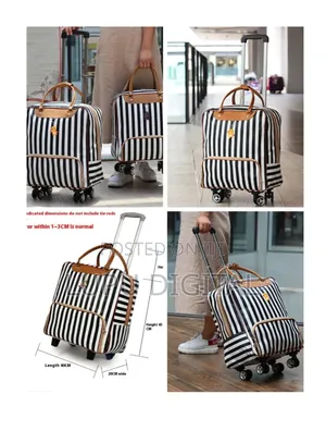 Quality Stripped Travelling Bag