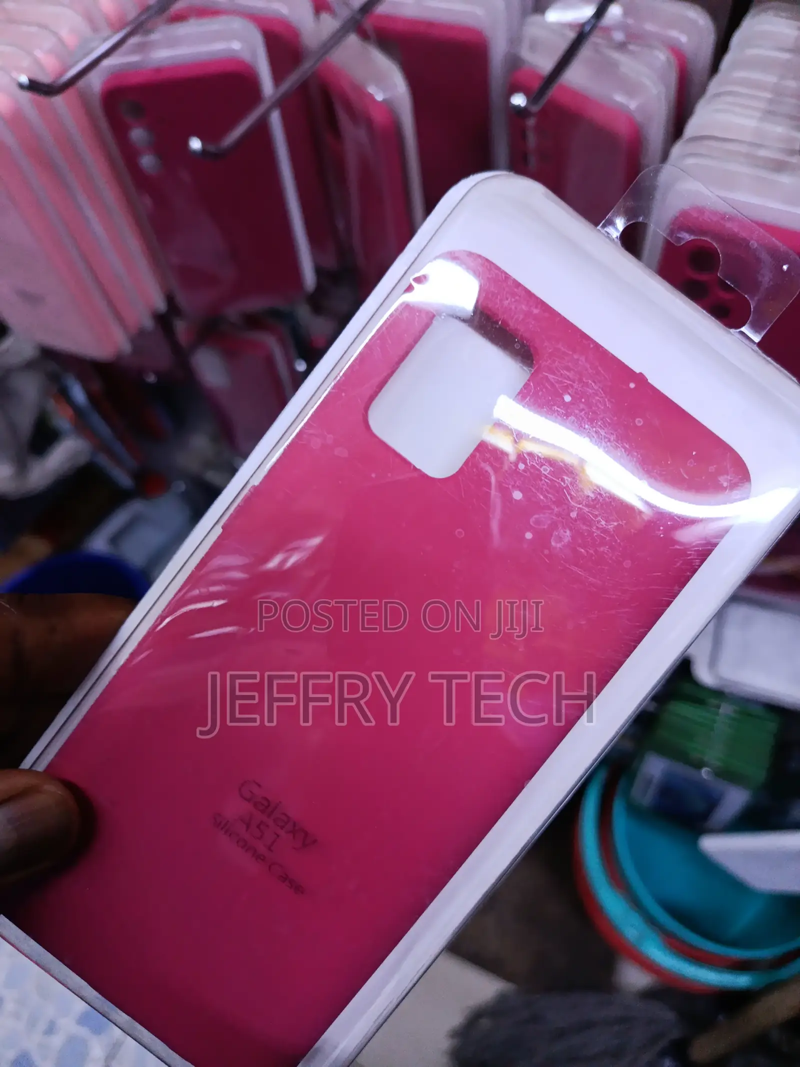 Yuesuo Samsung Galaxy A51 Liquid Silicone Case With Microfiber Lining