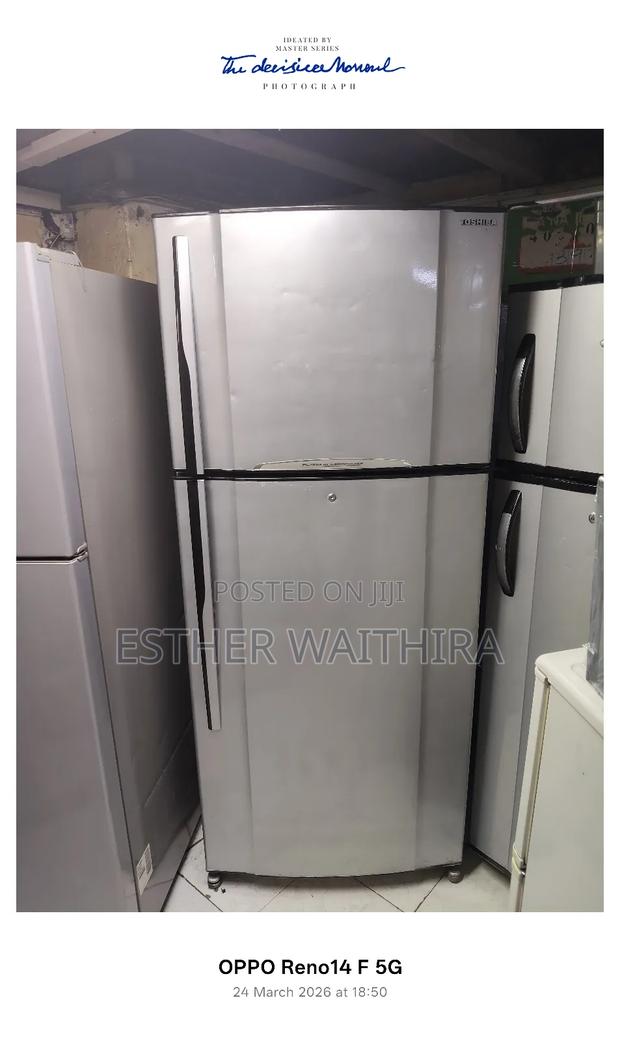 Toshiba Silver Like Twin Door Size Double Doors Fridge