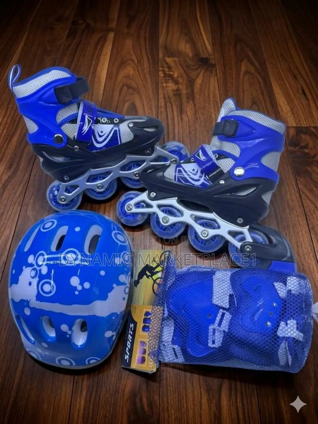 Adjustable Roller Skates Shoes Set