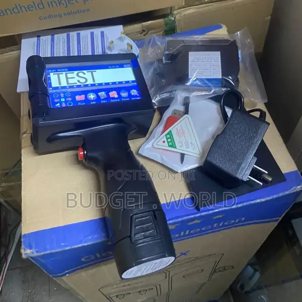 . Smart Portable Handheld Inkjet Printer – Expiry Date Coding Machine