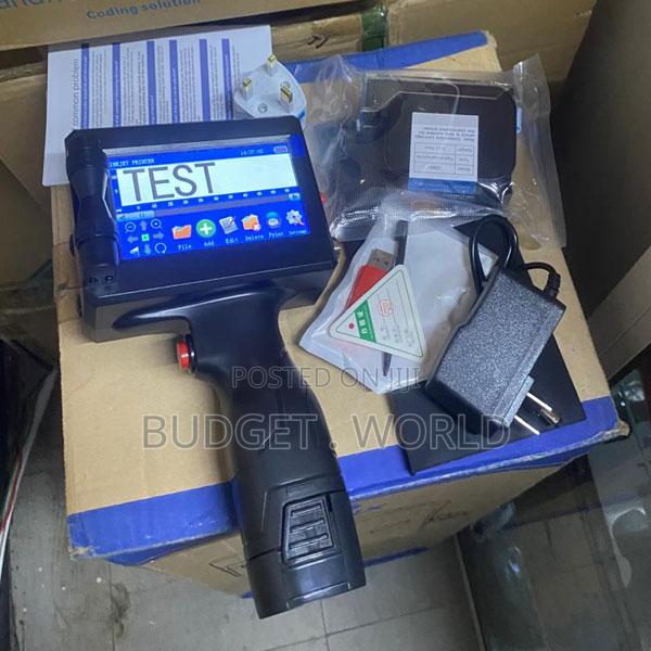 Handheld Inkjet Printer Coding Machine – Date Batch Number Printer