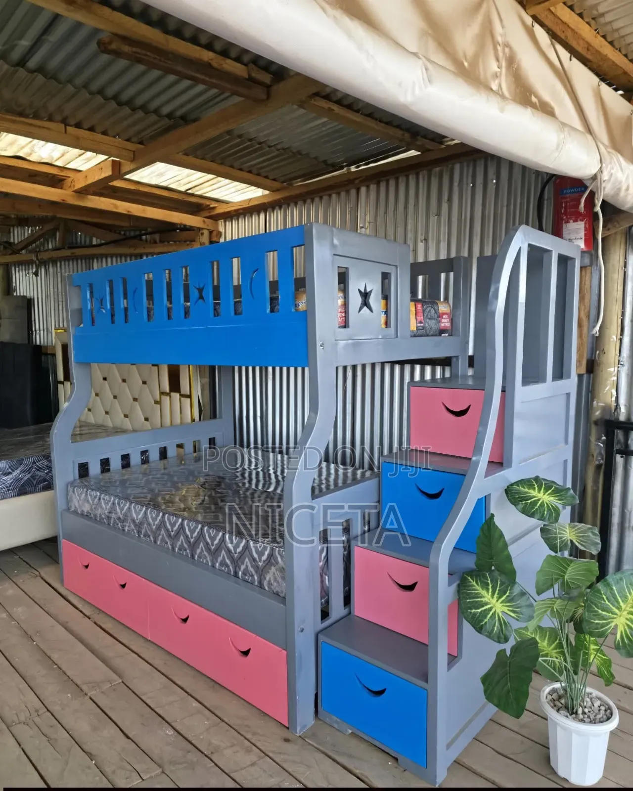 Double Decker With Drawers Stairs Choose Any Colour