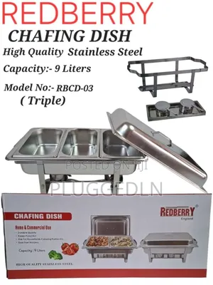 Chaffing Dish With Triple/Single/Double Compartment