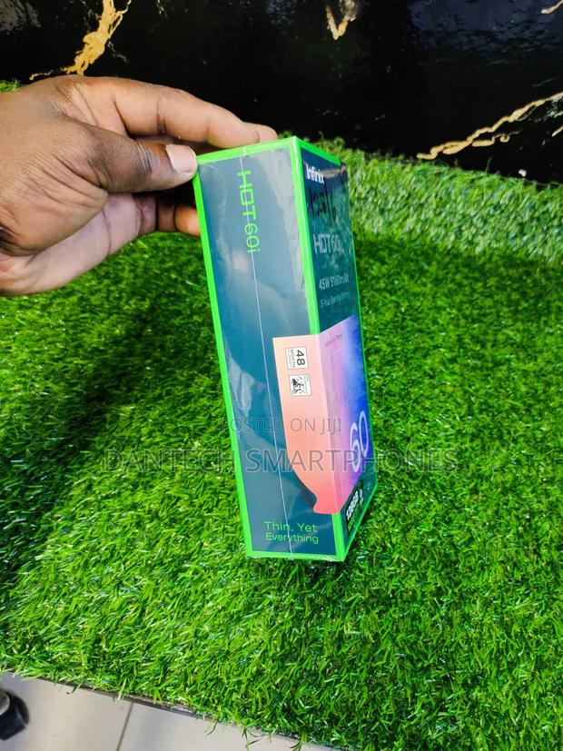 New Infinix Hot 60i 128 GB Silver - thumbnail 5
