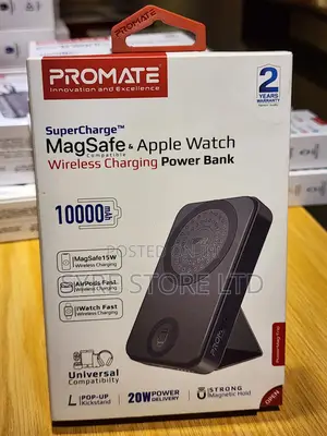 Promate Powermag-Trio:10000mah Magsafe + Apple Watch Charge