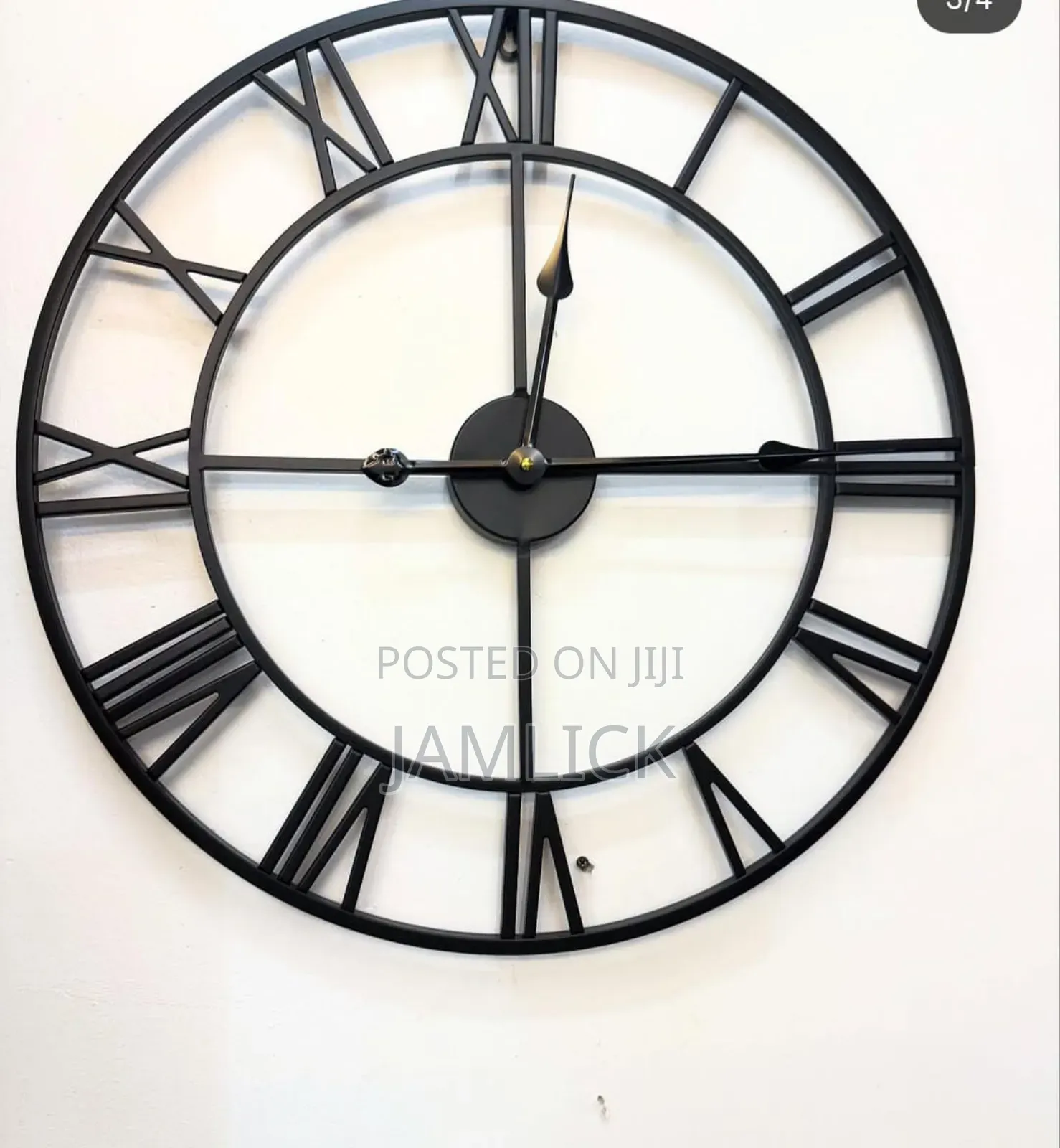 60cm Antique Roman Wall Clock - Jy