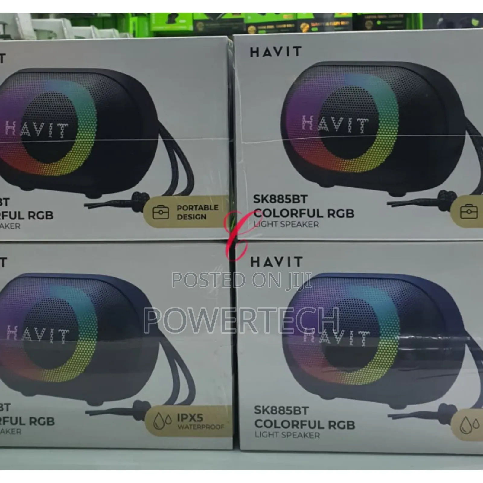 Havit Sk885bt Colourful Rgb Light 8w Speaker